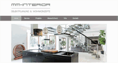 Desktop Screenshot of mm-interior.de