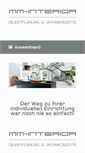 Mobile Screenshot of mm-interior.de