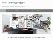 Tablet Screenshot of mm-interior.de
